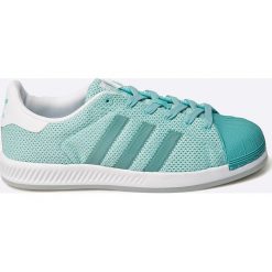 Adidas Originals - Buty superstar bounce w. Szare obuwie sportowe damskie adidas Originals, z materiału. W wyprzedaży za 239.90 zł.