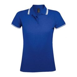 Damska Koszulka Polo Pasadena. Czarne koszulki sportowe damskie SOL'S, m, bez wzorów, bez kołnierzyka, bez ramiączek. Za 106.99 zł.