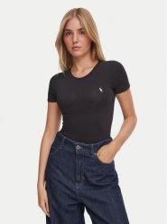 Polo Ralph Lauren Body 4P0785 Czarny Slim Fit. Czarne koszule damskie Polo Ralph Lauren, s, bez wzorów, z bawełny, bez kołnierzyka, bez ramiączek. Za 469.99 zł.