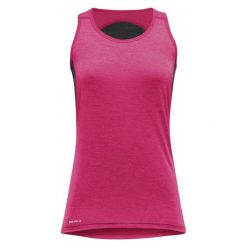 Devold Termoaktywna Koszulka Na Ramiączkach Running Singlet Lollipop L. Różowe koszulki sportowe damskie marki Devold, ze skóry, na ramiączkach. W wyprzedaży za 199.00 zł.