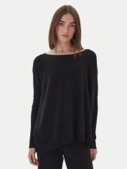 Kontatto Sweter 3M0802C Czarny Relaxed Fit. Czarne swetry damskie Kontatto, m, bez wzorów, z syntetyku, bez kołnierzyka, bez ramiączek, bez kaptura. Za 299.99 zł.