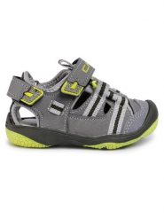 CMP Sandały Baby Naboo Hiking Sandal 30Q9552 Szary. Szare sandały chłopięce CMP, ze skóry, bez zapięcia. Za 99.99 zł.