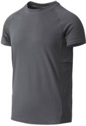 Helikon-Tex T-Shirt funkcyjny - Quickly Dry - Shadow Grey. Szare t-shirty męskie HELIKON-TEX, m, bez wzorów, bez kołnierzyka. Za 114.77 zł.