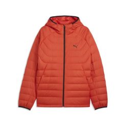Męska kurtka puchowa PACKLITE z kapturem PUMA. Czerwone kurtki męskie Puma, l, bez wzorów, z materiału, klasyczne, z kapturem. Za 599.00 zł.