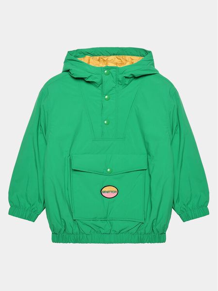 United Colors Of Benetton Kurtka anorak 24OXCN02T Zielony Regular Fit. Zielone kurtki i płaszcze dla chłopców United Colors Of Benetton, bez wzorów, z syntetyku, bez kaptura. Za 179.99 zł.