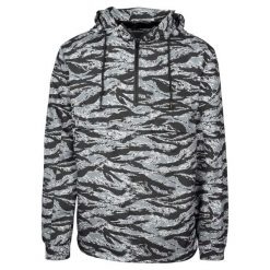 Parka Urban Classic tiger pull over. Czarne kurtki męskie Urban Classics, na zimę, m, bez wzorów, bez kaptura. Za 267.50 zł.