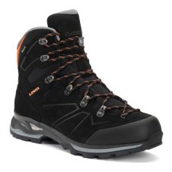 Buty trekkingowe męskie LOWA Baldo GTX. Czarne trekkingi męskie Lowa, za kostkę, trekkingowe. Za 799.99 zł.
