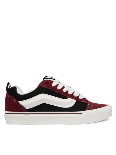 Vans Tenisówki Knu Skool VN000D2202Y1 Bordowy. Czerwone trampki męskie Vans, bez wzorów, bez zapięcia. Za 399.99 zł.