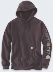 Visent Bluza Carhartt Iconic K288 Logo Dark Sepia. Brązowe bluzy męskie Visent, m, bez wzorów, bez kaptura. Za 265.11 zł.