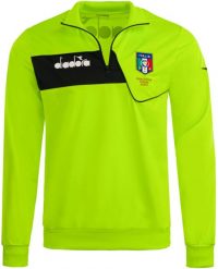 Bluza męska Diadora Sweat Training żółta. Żółte bluzy męskie Diadora, m, z aplikacjami, z dzianiny, bez kaptura. Za 166.99 zł.