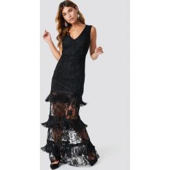 Trendyol Koronkowa sukienka z chwostami Abi - Black. Sukienki damskie marki Trendyol. Za 526.95 zł.