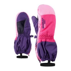 Rękawiczki dziecięce Ziener Levi AS Minis. Czerwone rękawiczki dziecięce Ziener, bez wzorów. Za 125.99 zł.