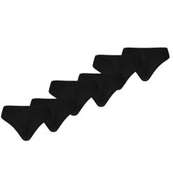 Figi damskie brazylijskie Microfiber 6-pak czarne. Czarne figi damskie Puma, bez wzorów, z elastanu. Za 286.22 zł.