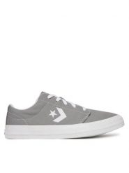 Converse Tenisówki LS VULC OX A15626C Szary. Szare trampki i tenisówki damskie Converse, bez wzorów, z materiału, bez zapięcia. Za 219.99 zł.