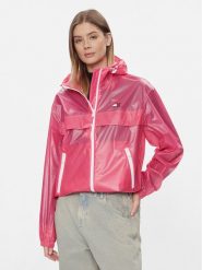 Tommy Jeans Wiatrówka Tjw Glossy Tech Chicago Ext DW0DW17229 Różowy Regular Fit. Czerwone kurtki damskie Tommy Jeans, s, bez wzorów, z jeansu, bez kaptura. Za 469.99 zł.