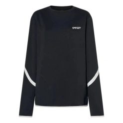 Oakley Bluza Roam Commuter Rc Crew Foa404798-02E. Czarne bluzy męskie Oakley, m, bez wzorów, bez kaptura. Za 398.99 zł.