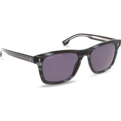 Okulary przeciwsłoneczne BOSS - 0925/S Mttblue Horn HW8. Czarne okulary przeciwsłoneczne damskie Boss. W wyprzedaży za 489.00 zł.