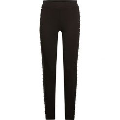 Tregginsy z perełkami bonprix czarny. Czarne legginsy damskie bonprix. Za 59.99 zł.