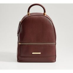 Elegancki plecak z uchwytem - Bordowy. Plecaki damskie marki Mohito. Za 119.99 zł.