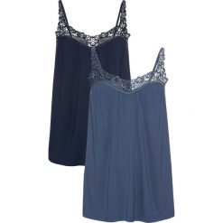 Top (2 szt.) bonprix ciemnoniebiesko-indygo. Topy damskie marki bonprix. Za 75.98 zł.
