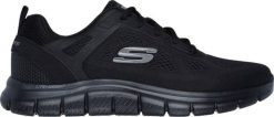 Skechers Buty męskie Skechers Track Broader czarne 232698 BBK 42. Czarne buty sportowe męskie Skechers, bez zapięcia. Za 312.11 zł.