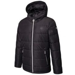 Kurtka narciarska dla dziewcząt Dare2b. Czarne buty zimowe dziewczęce Dare 2b, bez wzorów, bez zapięcia. Za 169.99 zł.