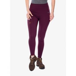Legginsy damskie Fjallraven Abisko Tights. Fioletowe legginsy damskie Fjällräven, l, bez wzorów, trekkingowe. Za 450.99 zł.