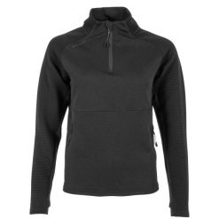 Damska bluza dresowa 1/4" Stanno. Czarne bluzy damskie STANNO, l, bez wzorów, z dresówki, bez kaptura. Za 195.60 zł.