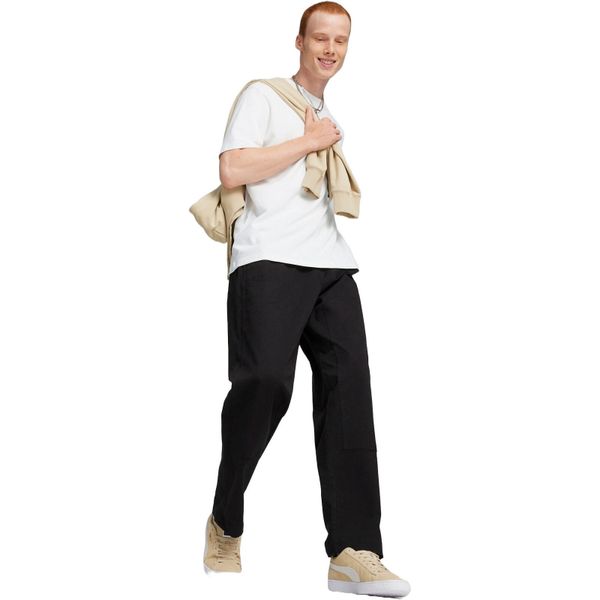 Spodnie męskie Puma Downtown Double Knee Pants Wv. Czarne buty sportowe męskie Puma, z bawełny, bez zapięcia, na fitness i siłownię. Za 390.00 zł.