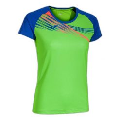 Damski jersey Joma Elite X. Niebieskie koszulki sportowe damskie Joma, bez wzorów, z jersey, bez kołnierzyka, bez ramiączek, do biegania. Za 121.20 zł.