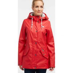 Parka przeciwdeszczowa w kolorze czerwonym. Parki damskie marki bonprix. W wyprzedaży za 304.95 zł.