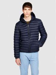 Sisley Kurtka przejściowa 2BA2SN02H Granatowy Slim Fit. Niebieskie kurtki męskie Sisley, m, bez wzorów, z syntetyku, bez kaptura. Za 339.99 zł.