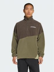 Adidas Polar Terrex Multi Climawarm KA6952 Brązowy Regular Fit. Brązowe bluzy męskie Adidas, l, bez wzorów, z polaru, bez kaptura. Za 328.99 zł.
