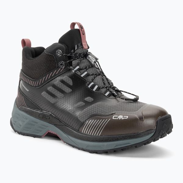 Buty trekkingowe damskie CMP Pohlarys Mid Wp. Czerwone obuwie sportowe damskie CMP, bez wzorów, z materiału, trekkingowe. Za 477.60 zł.