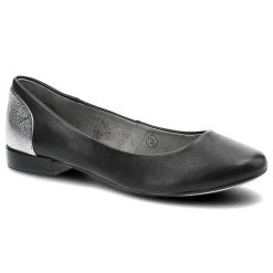 Czarne Baleriny Maciejka Eleganckie Półbuty Damskie. Czarne półbuty damskie Maciejka, na wiosnę, z aplikacjami, ze skóry, eleganckie, bez obcasa, na płaskiej podeszwie, bez zapięcia. Za 159.00 zł.
