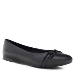 Baleriny Sergio Bardi. Czarne baleriny damskie Sergio Bardi, bez wzorów, bez obcasa. Za 215.00 zł.