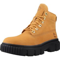 Botki Timberland Damskie Brązowe Greyfield. Brązowe botki damskie Timberland, bez obcasa, bez zapięcia. Za 494.60 zł.