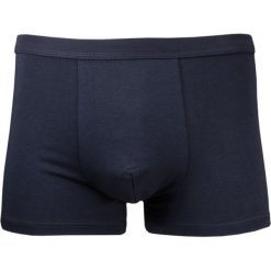 Bokserki Obcisłe, Granatowe, Gładkie, Bawełniane, Majtki z Elastanem -ALTIES. Niebieskie bokserki męskie Alties, l, bez wzorów, z bawełny. Za 35.00 zł.