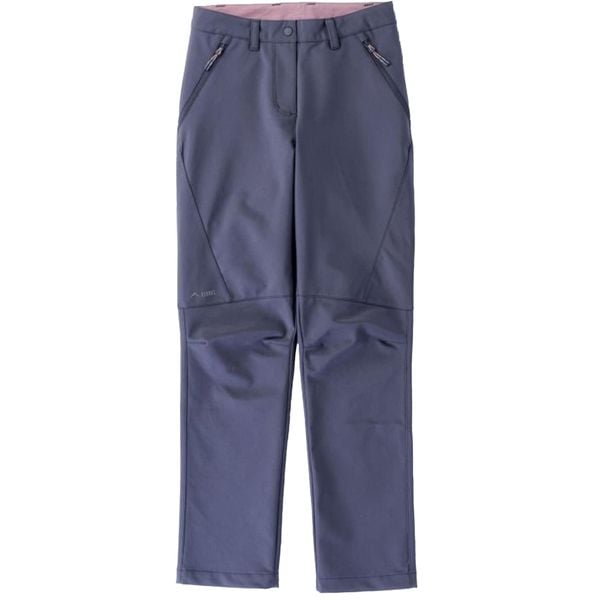 Damskie Spodnie Magnus Softshell Na Wędrówki. Fioletowe kurtki damskie ELBRUS, bez wzorów, z softshellu, trekkingowe. Za 284.99 zł.