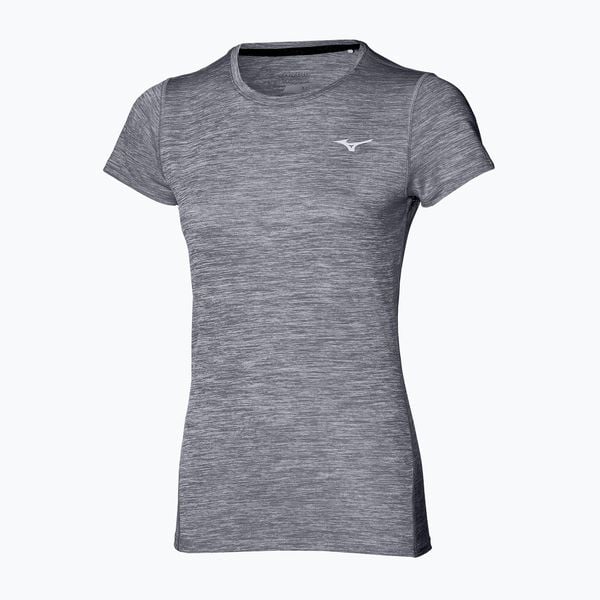 Koszulka do biegania damska Mizuno Impulse Core Tee. Szare koszulki sportowe damskie Mizuno, s, bez wzorów, z materiału, bez kołnierzyka, bez ramiączek, do biegania. Za 52.99 zł.