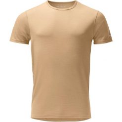 Koszulka termoaktywna Devold Breeze Plus Merino 200 T-Shirt. Brązowe t-shirty męskie Devold, l, bez wzorów, z materiału, bez kołnierzyka. Za 384.99 zł.