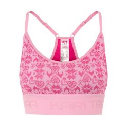 Biustonosz dla kobiet Kari Traa Var. Czerwone obuwie sportowe damskie Kari Traa, bez wzorów, na fitness i siłownię. Za 231.50 zł.