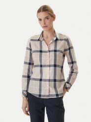 Barbour Koszula Bredon LSH1353PI55 Beżowy Regular Fit. Brązowe bluzki damskie Barbour, bez wzorów, z bawełny, bez kołnierzyka, bez ramiączek. Za 399.99 zł.