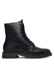 Tommy Hilfiger Kozaki Comfort Lwt FM0FM05593 Czarny. Czarne kozaki męskie Tommy Hilfiger, ze skóry. Za 599.99 zł.