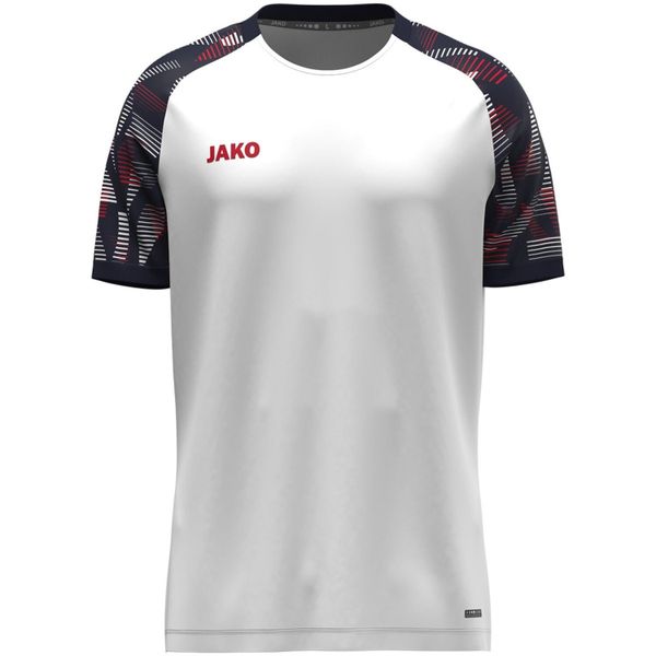 Koszulka Jako Sonic. Białe koszulki sportowe męskie Jako, xl, bez wzorów, z materiału, bez kołnierzyka, bez ramiączek, do piłki nożnej. Za 138.69 zł.