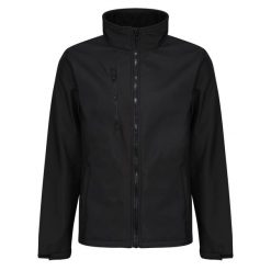 Męska Kurtka Ablaze Softshell 3 Layer Soft Shell Jacket. Czarne kurtki sportowe męskie Regatta, m, bez wzorów, z softshellu, trekkingowe. Za 169.99 zł.