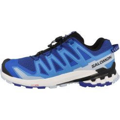 Buty do biegania męskie Salomon Xa Pro 3d V9. Niebieskie buty sportowe męskie Salomon, z gumy, bez zapięcia, do biegania. Za 649.99 zł.