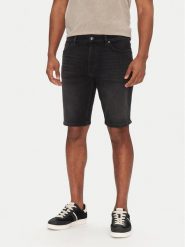 BOSS Szorty jeansowe Delaware Shorts Bo 50540271 Czarny Slim Fit. Czarne szorty męskie Boss, m, bez wzorów, z bawełny. Za 259.99 zł.
