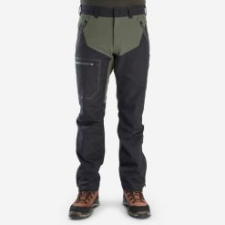 Spodnie outdoor Solognac 900 wytrzymałe i oddychające. Brązowe spodnie sportowe męskie SOLOGNAC, xl, bez wzorów, z elastanu, outdoorowe. Za 379.99 zł.