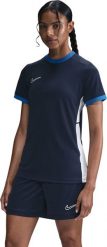 Nike Koszulka damska Nike Dri-Fit Academy 25 SS granatowa FZ9756 410 L. T-shirty damskie Nike, l, bez wzorów, bez kołnierzyka. Za 80.99 zł.